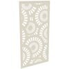 ProtectorAl 300-940 x 941-1840mm Surfmist Sunburst Framed Composite Decorative Panel