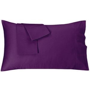 Fitted Sheet Set, 2000TC, Soft Comfort, King Single - Purple