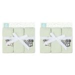 6pc Disney Bambi Baby/Kids Cotton Washers/Washcloth 25x25cm