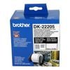 White Continuous Paper Roll 62mmx30.48m