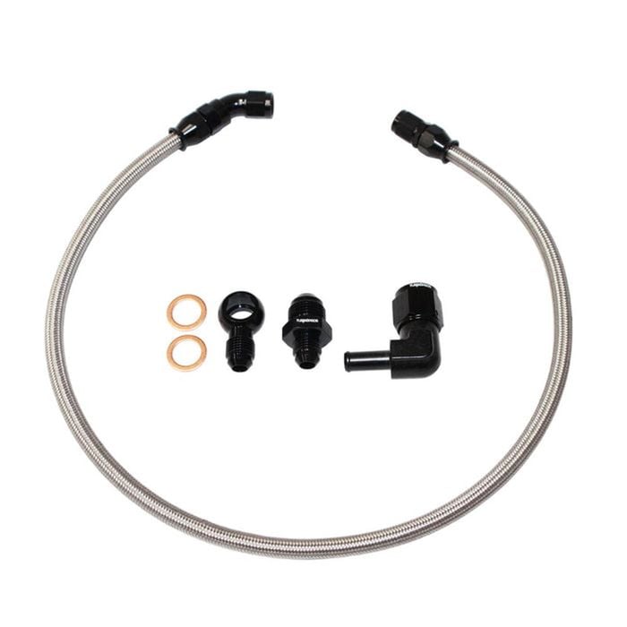 Turbo Pros Turbo Braided Water Line Kit For Ford Falcon Xr6 Ba/bf/fg Barra 4.0l