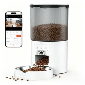 Advwin Automatic Pet Feeder Cat Smart Feeder 2.5g & 5g Wifi Hd Camera