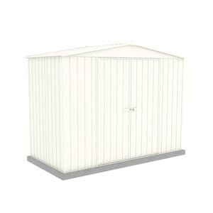 Absco Sheds 3.00mW x 1.44mD x 2.30mH Surfmist Double Door Highlander Garden Shed 