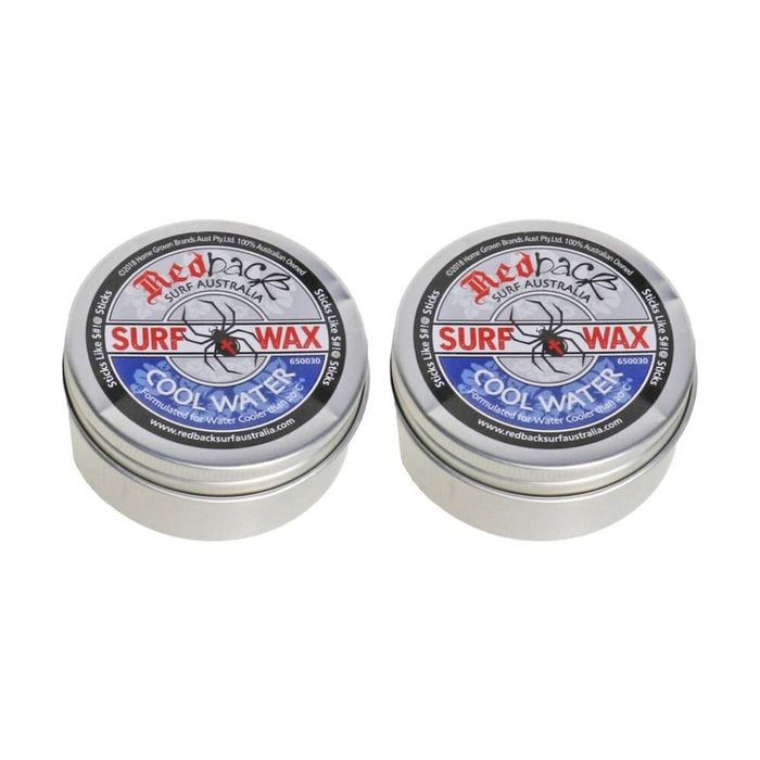 2PK Redback Cool Water Surf Wax Formulated For Cooler Than 20C 65g