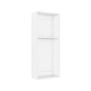 Lugna 1536 x 600 x 280mm White Cabinet Shell - White 600mm
