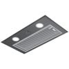 Kleenmaid 52cm Black Fixed Undermount Rangehood for 60cm Cooktop