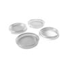 Surface Gard 48mm Clear Round Plastic Castor Cup - 4 Pack