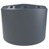 Melro Tanks 35000L Mountain Blue Round Poly Water Tank