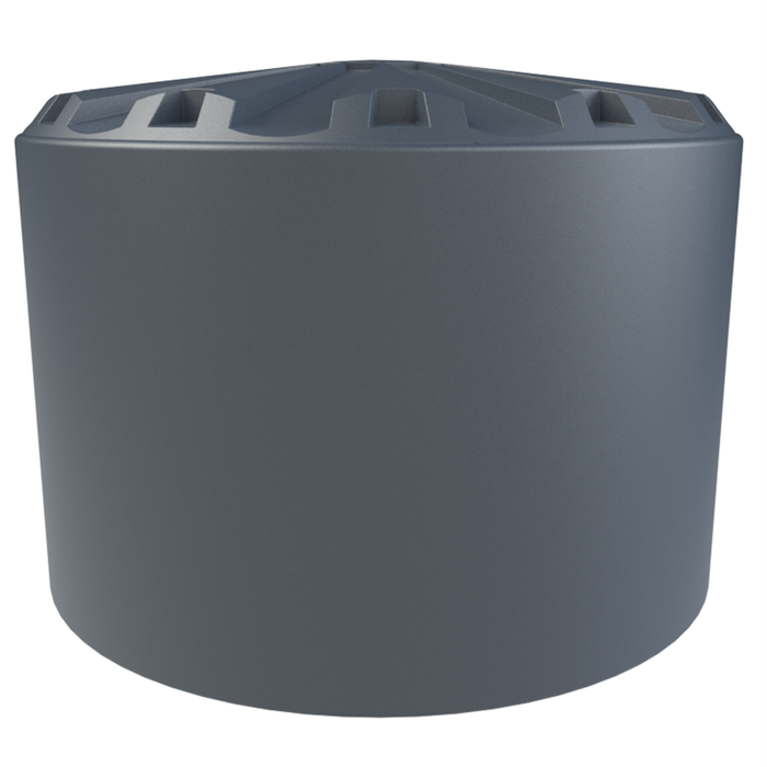 Melro Tanks 35000L Mountain Blue Round Poly Water Tank