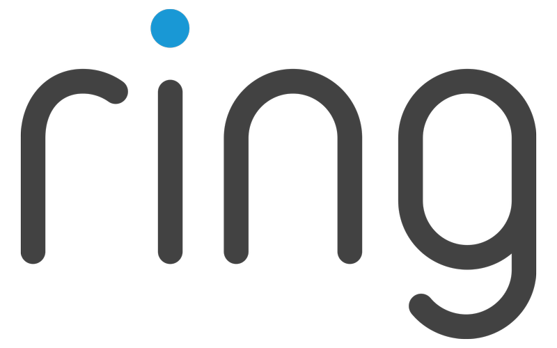 Brand page - Ring Logo (Black + Blue Dot)