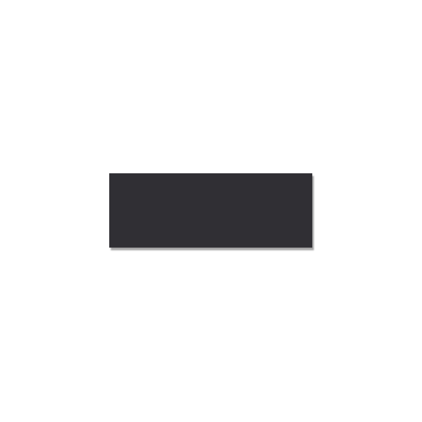 Johnson Tiles 300 x 100mm Charcoal Gloss Ceramic Wall Tile product image