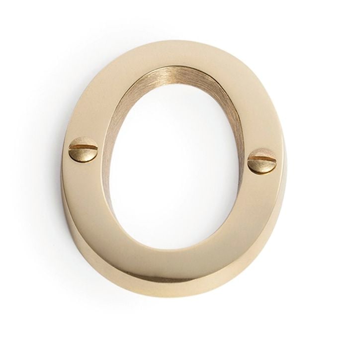 Sandleford 75mm Brass Numeral 0 - 0
