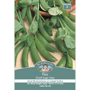 Mr Fothergill's Seed Dwarf Pea Sugar Snap