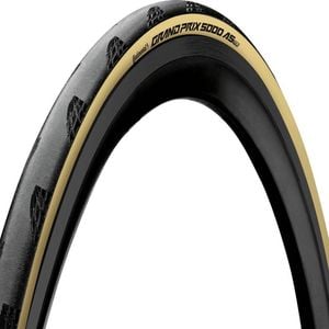 Continental Grand Prix 5000 As Tr Cream Folding Road Tyre 700c