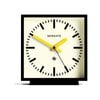Newgate Amp Mantel Clock Black With Yellow Hands