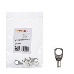 10 Pack of Exotronic 6mm² Copper Lug M8 | Bellmouth