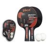 Pivot Drive 3 Star 2 Player Table Tennis Set w/ 2 Bats/2 Balls