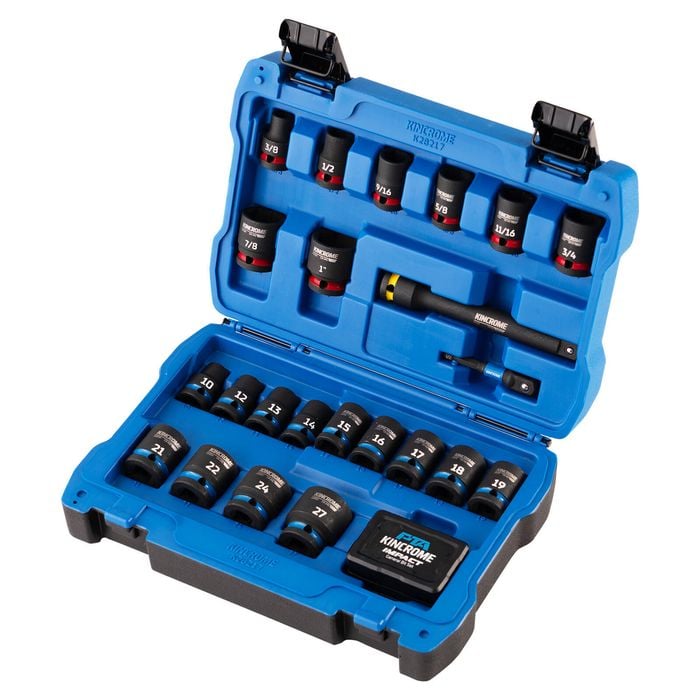 Kincrome 56 Piece 1/2" Drive Metric and Imperial Impact Socket Set