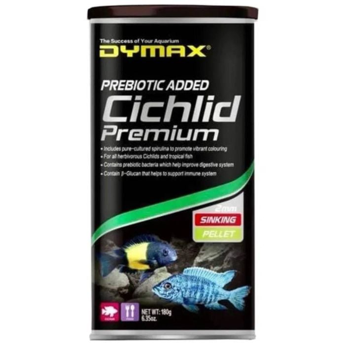 Dymax Cichlid Premium 180g Sinking Pellets