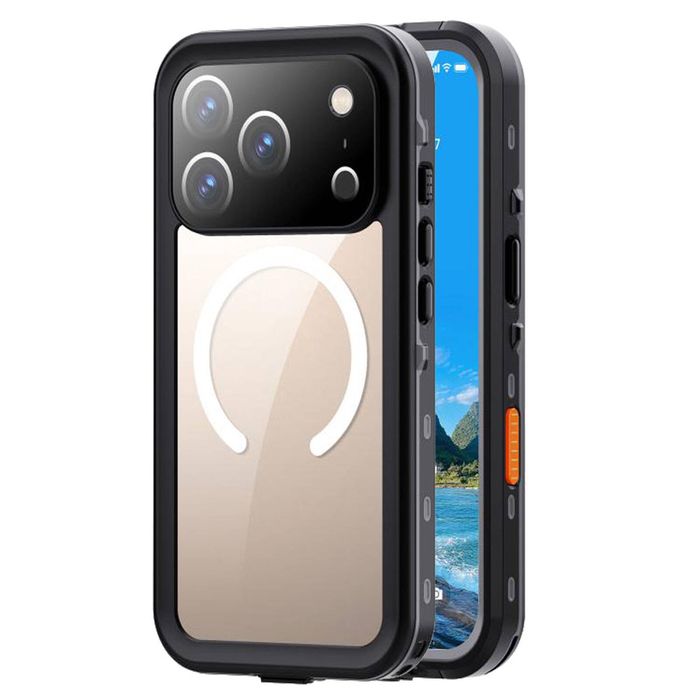 For Apple iPhone 17 Pro [MagSafe Compatible] Redpepper Waterproof Case Built-in Screen & Camera Lens Protector Cover