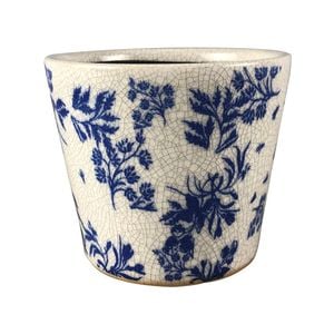 Northcote Pottery 14cm Blue Qin Cone Pot