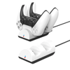 Goobay PS5 Controller Dual Charging Station - White/Black