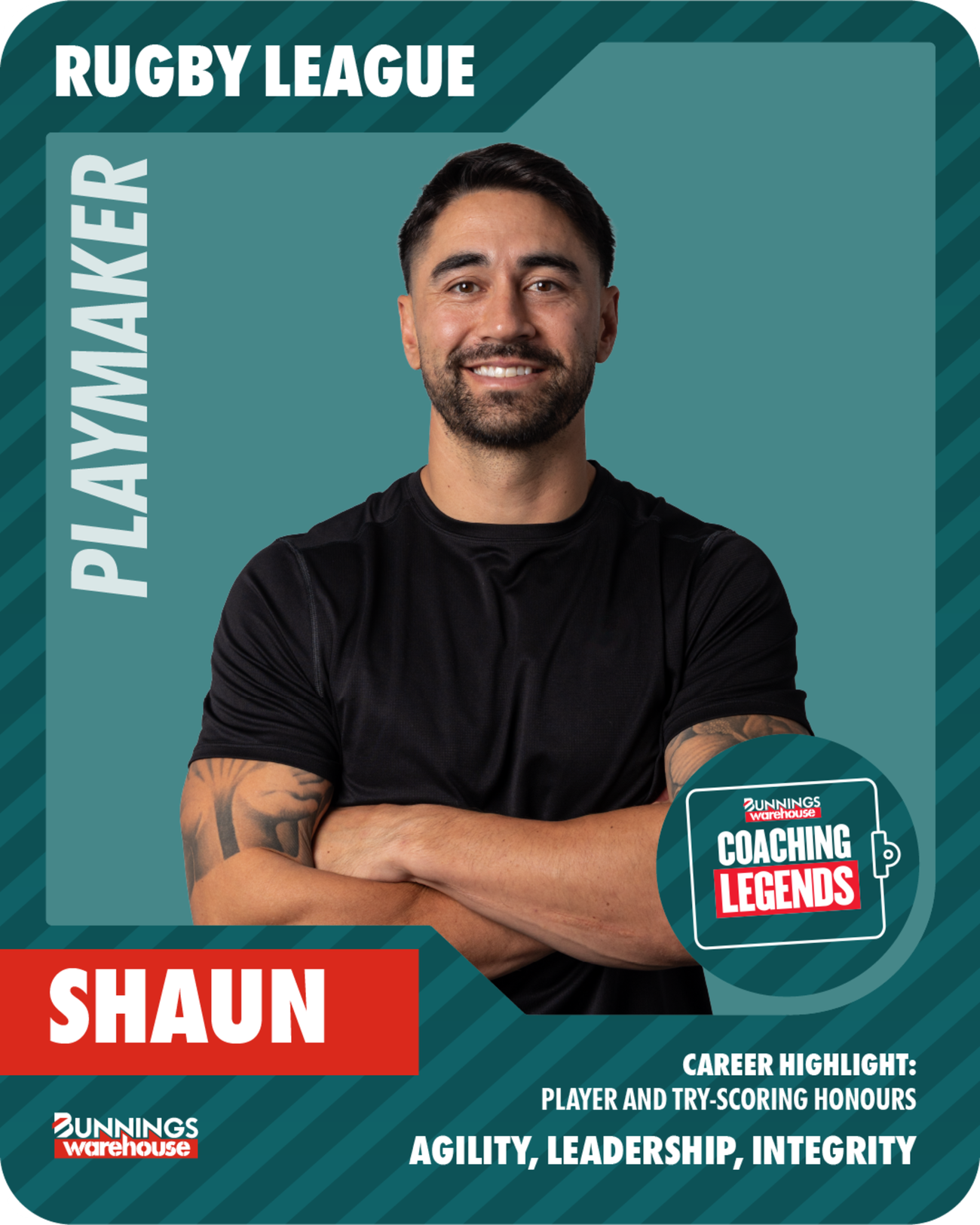 Coaching Legends- TradingCard- Shaun_Green