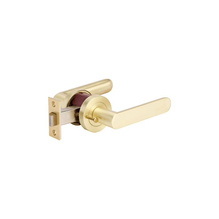 Zanda Satin Brass Duke Privacy Set 10092.SB