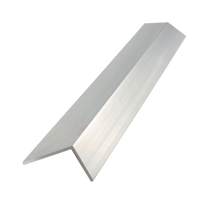 Metal Mate 20 x 12 x 1.4mm 3m Aluminium Unequal Angle - Silver