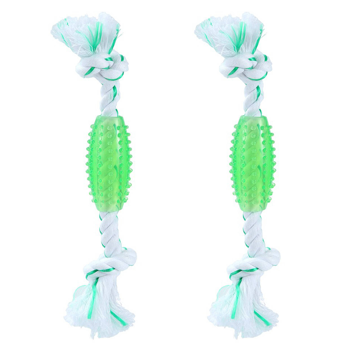 2x Paws & Claws Fresh Breath Pet Dental Rope Mint Flavour 20cm Assorted ...