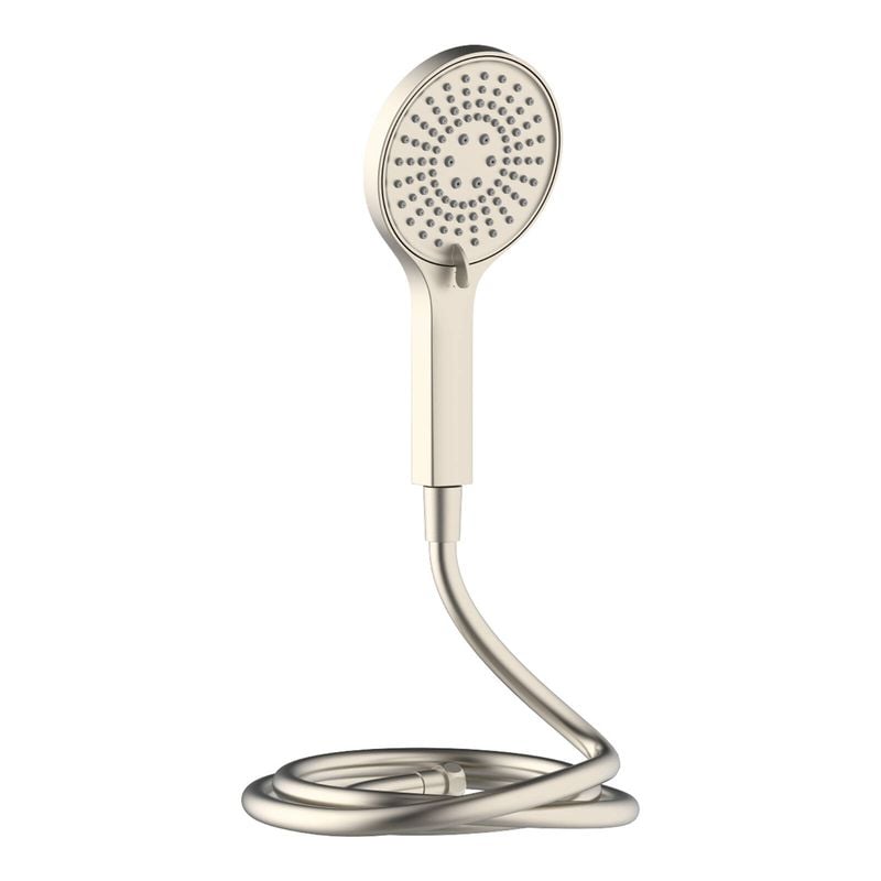 Mondella Resonance Brushed Nickel 5 Function Hand Shower and Hose WELS 3 Star 9L/min