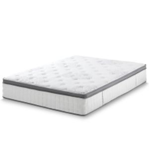 Zinus Queen Luxury Plush Icoil 32cm Pocket Coil Mattress