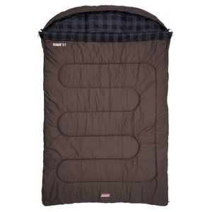 Coleman Double Wide/2 People Sleeping Bag Pilbara –7 °C 200x150cm Brown