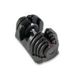 FitnessLab 2x40kg Adjustable Dumbbells Dumbbell Set Weight Dumbbells Plates Exercise Fitness Gym 2x 40kg