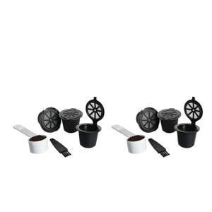 2x 3pc La Cafetiere 11cm Reusable Coffee Pods Capsule Set For Nespresso Machines