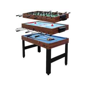 4FT 3-in-1 Games Foosball Soccer Hockey Pool Table