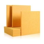 iDeer Life 12PCS Acoustic Foam Sound Absorbing Panels Wall Tiles Square - Yellow