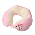Anypack Neck Pillow Pink U-Shaped Headrest