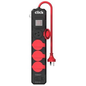 Click 4 Outlet Powerboard