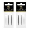 6pc Target Diamond Pro Steel Tip Dart Points 41mm - Silver