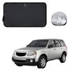 Front Windscreen Sun Shade for Mazda Tribute 2007 - 2011 - Standard 150 x 85 cm - Black