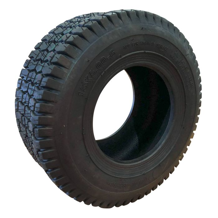 Richmond 13 x 5.00-6 4PR Tubeless Block Turf Mower Tyre