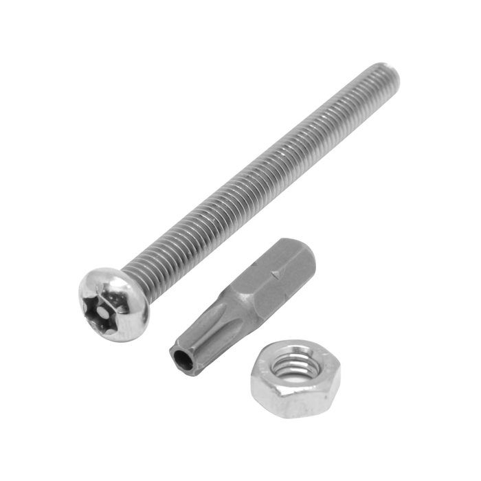 Pinnacle M6 x 45mm Stainless Steel Security Bolts - 8 Pack