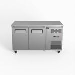 AG Equipment AG Two Door Commercial Worktop / Under Bench Freezer 700mm Depth - Under Bench Freezers (AG-GNX2100BT)