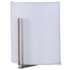 Brilliant 20cm Satin Nickel Ripley Wall Sconce