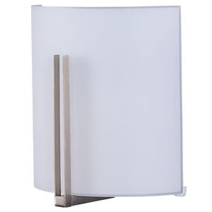 Brilliant 20cm Satin Nickel Ripley Wall Sconce