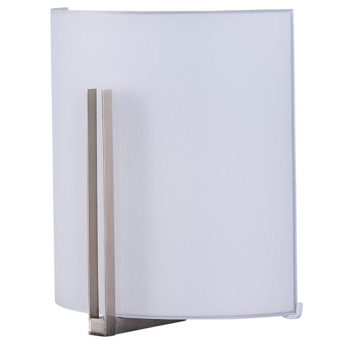 Brilliant 20cm Satin Nickel Ripley Wall Sconce