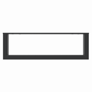 Rapid 385 x 120 x 30mm Black Soho Cube Furniture Leg