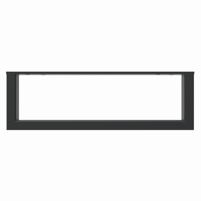 Rapid 385 x 120 x 30mm Black Soho Cube Furniture Leg