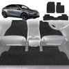 6D Diamond Car Floor Mats for Tesla Model Y 2022-Current-Full Set-Black-Outback GT